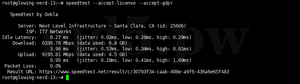 搬瓦工 USCA_SJC5 Ookla Speedtest网络测速 下载6339Mbps上传9195Mbps